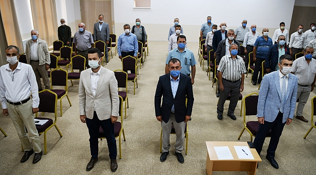 Lapseki'de Köylere Hizmet Götürme Birliği toplantısı