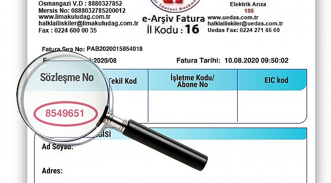 Limak Enerji aboneleri, işlemlerini sözleşme numarasıyla yapacak