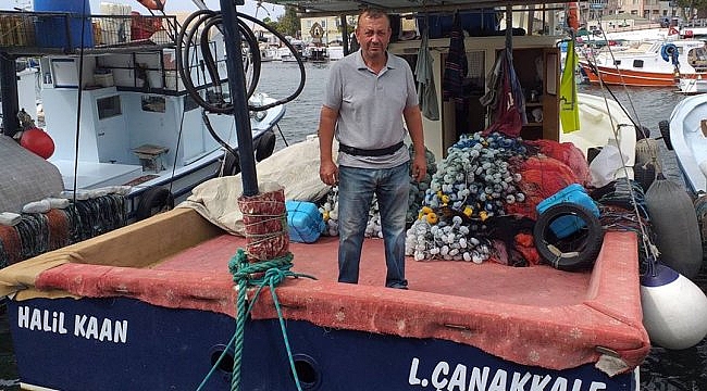 Palamut balıkçının yüzünü güldürüyor