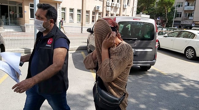 Temizlik için gittiği evden 10 bin 400 avro çalan kadın yakalandı
