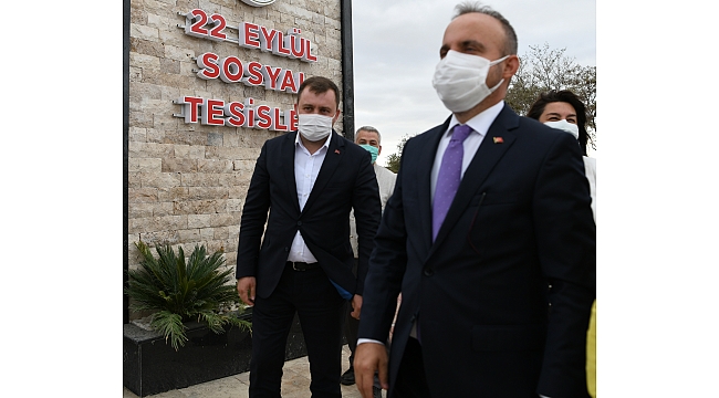 “22 Eylül Sosyal Tesisleri Hemşehrilerimiz İçin Bir Nefes Olacak”