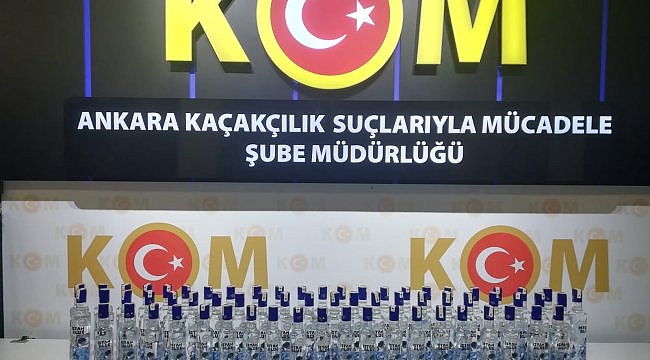 Ankara merkezli 5 ilde sahte içki operasyonu: 17 gözaltı