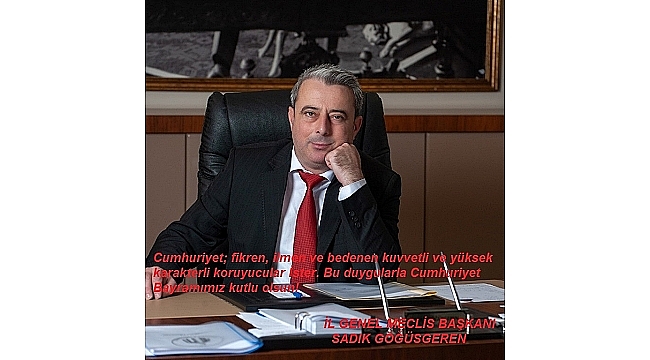 Göğüsgeren, ''Cumhuriyetimizin Koruyucusu Gençlerimizdir''