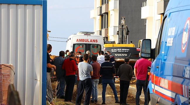 Tekirdağ'da cezaevi inşaatında toprak altında kalan işçi hayatını kaybetti