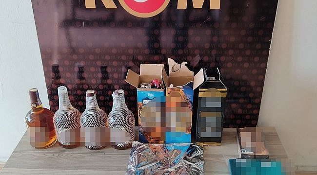 Tekirdağ'da sahte içki operasyonu: 3 gözaltı