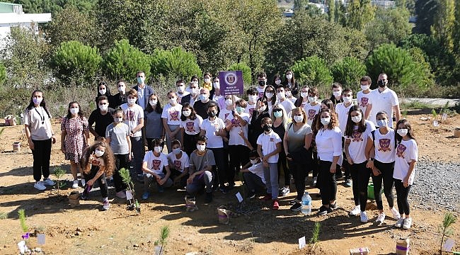 Uğur Okulları fidan dikme projesi gerçekleştirildi