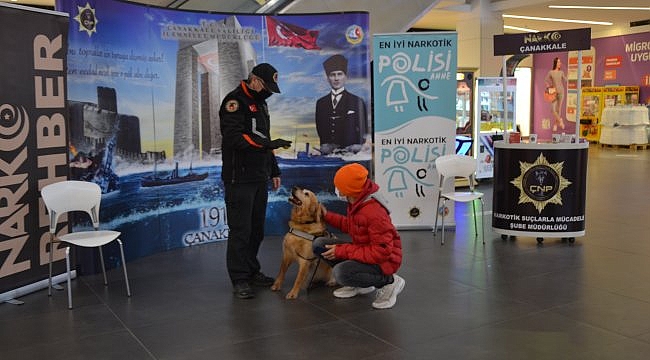 Biga'da "En İyi Narkotik Polisi: Anne" projesi hayata geçirildi