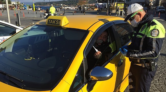 Çanakkale'de "Kovid-19" denetimi yapıldı