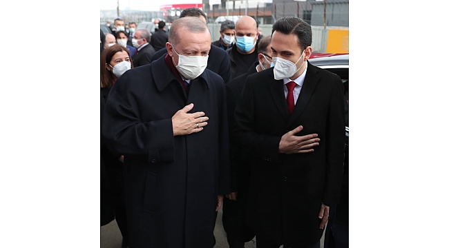 Cumhurbaşkanı Erdoğan, İl Başkanı Makas ile görüştü