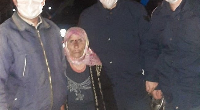 Kayıp alzaymır hastası kadın jandarma ekiplerince bulundu