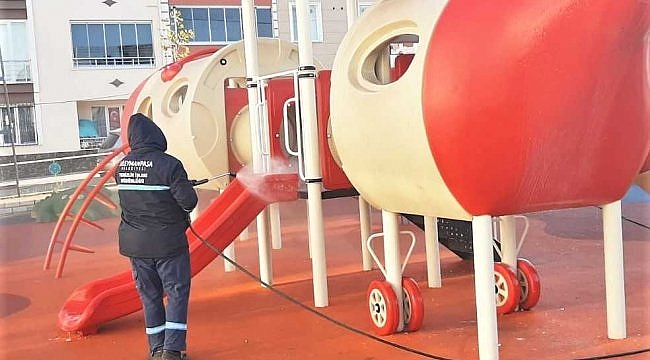 Tekirdağ'da dezenfekte çalışmaları devam ediyor