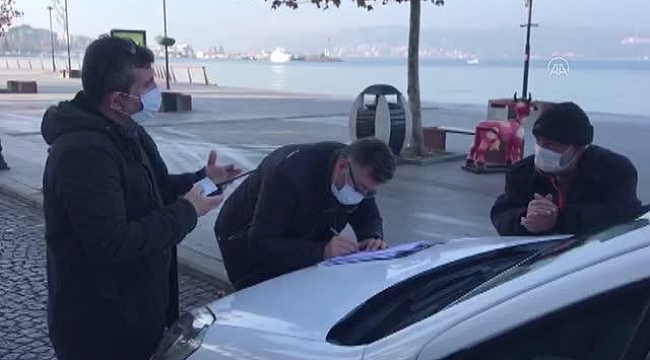 Kısıtlamaya uymayarak, balık tutan vatandaş hakkında işlem yapıldı