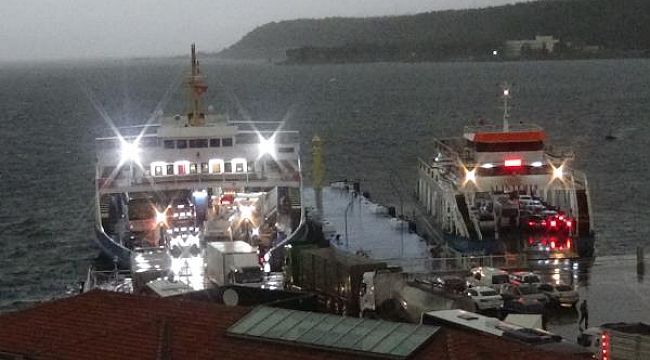 Çanakkale'de beklenen yağmur başladı