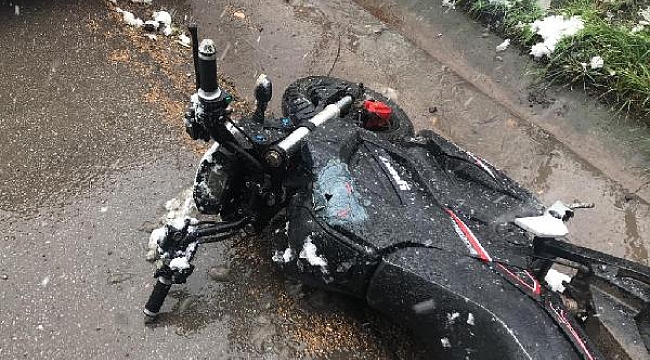 Terk edilmiş motosiklet polis ekiplerini harekete geçirdi