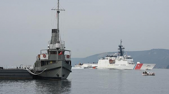 ABD Sahil Güvenlik gemisi, Çanakkale Boğazı'ndan geçti