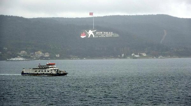 Bozcaada'ya bazı feribot seferleri iptal edildi