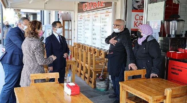 Çanakkale Valisi Aktaş, koronavirüs denetimi yaptı