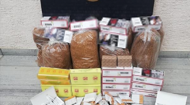Çanakkale'de kaçak tütün operasyonu