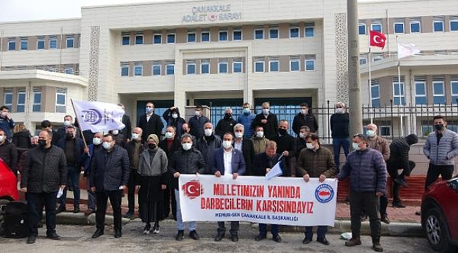 Çanakkale'de, Memur-Sen'den 104 emekli amiral hakkında suç duyurusu