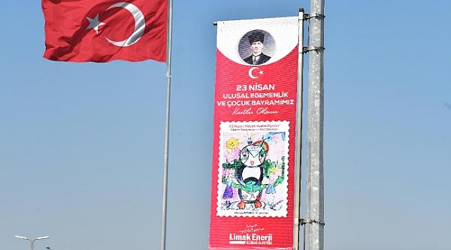 Limak Enerji, çocukların resimlerini sergiledi