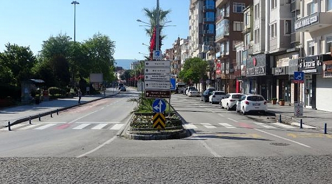 Çanakkale'de sokaklar boş kaldı