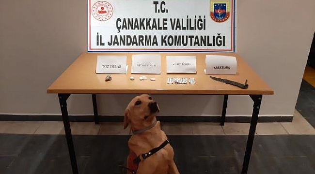 Çanakkale'de uyuşturucu operasyonu: 2 gözaltı