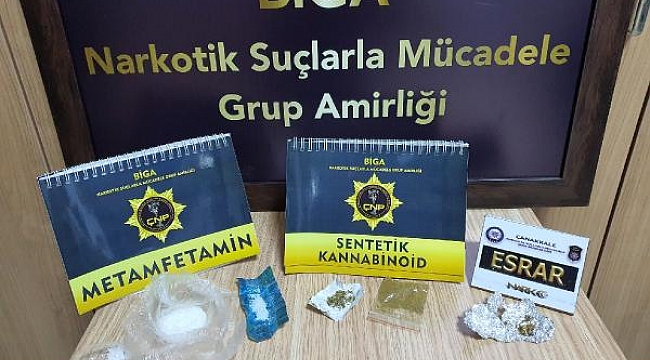 Çanakkale'de uyuşturucuya 1 tutuklama