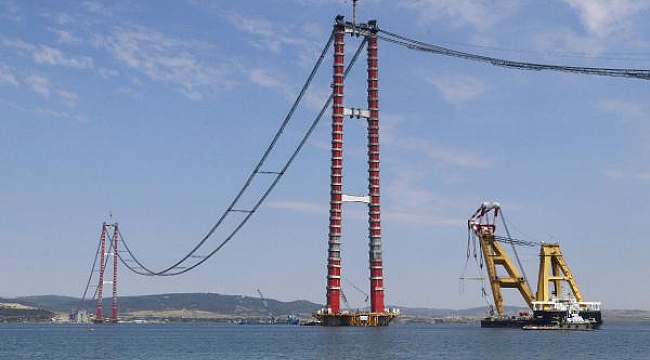 1915 Çanakkale Köprüsü için boğaz gemi geçişlerine kapatıldı