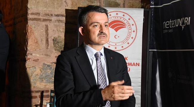 Bakan Pakdemirli: Dünyanın en iddialı projelerine imza atan ülkeyiz