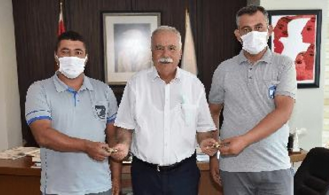 'Ateş kahramanları'ndan SMA hastası Alp bebeğe destek