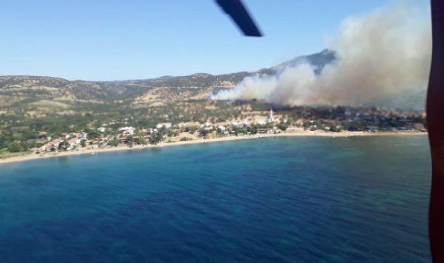 Çanakkale'de aynı bölgede 6'ncı orman yangını