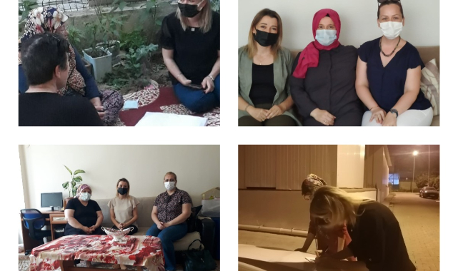 KADINLAR’DAN ÇAT KAPI ZİYARETLER