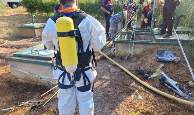 Tesisatçı arızayı gidermek için girdiği su kuyusunda ölü bulundu