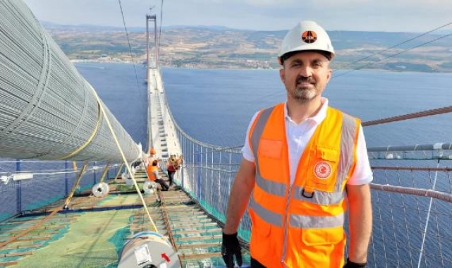 AK Parti'li Turan: 100 yıllardan beri süren hayalimizin bir yansıması bu köprü