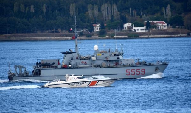 NATO savaş gemileri, 'Nusret-2021 Davet Tatbikatı' için Çanakkale'de