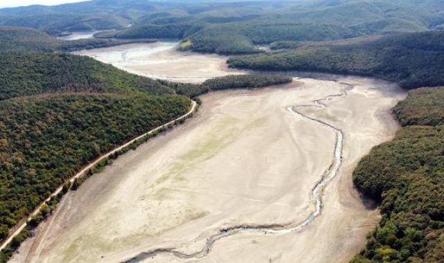 Trakya'da, İstanbul'un suyunu karşılayan barajlar kurudu