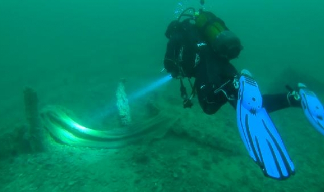Çanakkale Boğazı'ndan 250 kilo hayalet ağ temizlendi