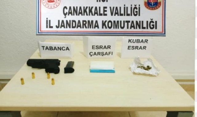 Çanakkale'de sahte içki ve uyuşturucu operasyonu