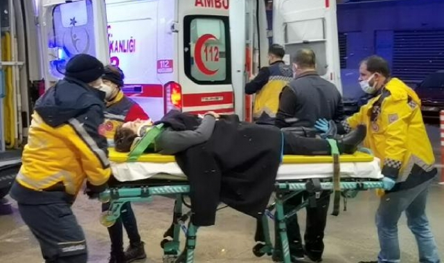 Bozcaada Kaymakamı ve eşi Bursa'da trafik kazası geçirdi