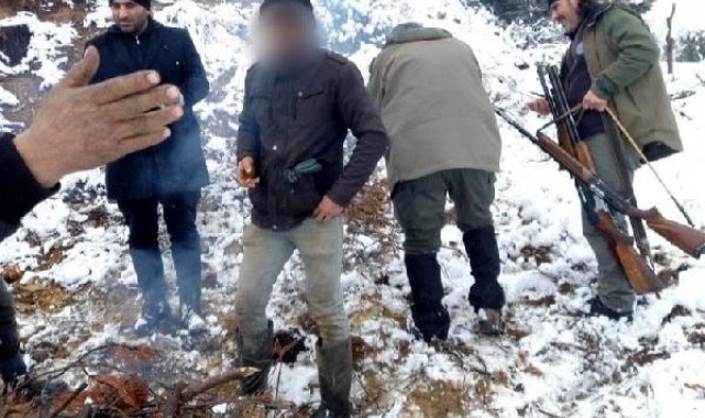 Yasa dışı avlanan 3 kişiye 7 bin 826 lira ceza