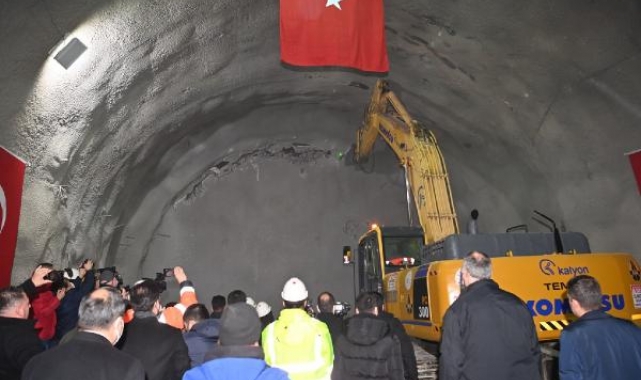 Ayvacık-Küçükkuyu kesiminde yapımı süren tünellere Troya ve Asos adları verildi