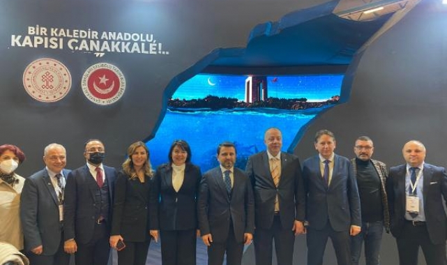 Kültür ve Turizm Bakanı Ersoy, EMITT Fuarı'nda Tarihi Alan Başkanlığı standını gezdi