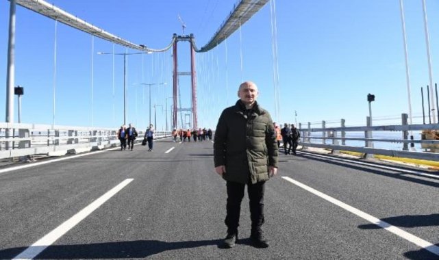 Bakan Karaismailoğlu: 1915 Çanakkale Köprüsü'nün üretime etkisi 5,3 milyar euro