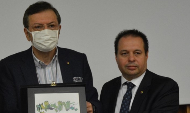 BORSA BAŞKANI KAYA ÜZEN’DEN   TOBB BAŞKANI HİSARCIKLIOĞLU’NA ZİYARET
