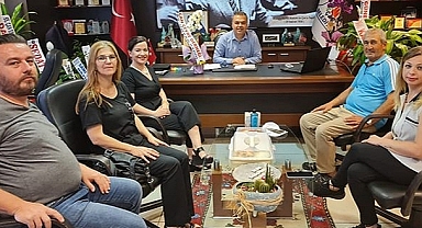 ÇAN ÇEVRE DERNEĞİNDEN HARUN ARSLAN'A ZİYARET