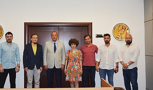 İNŞAAT MÜHENDİSLERİ ODASI'NDAN ÇTSO YÖNETİM KURULUNA ZİYARET
