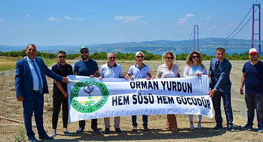Mesire Alanında 750 Adet Zeytin Fidanı Dikimi Gerçekleşti