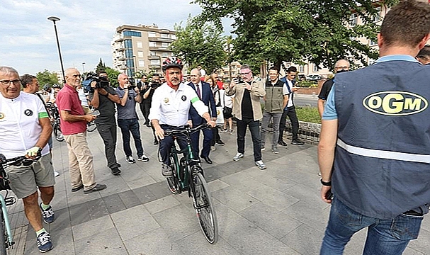 ORMAN VATANDIR BİSİKLET TURUNUN STARTI VERİLDİ