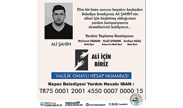 "ALİ İÇİN BİRİZ"