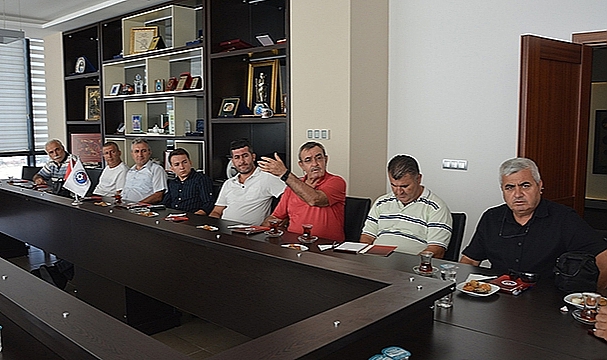 SERVİS TAŞIYICILARI SORUNLARINI ÇTSO'DA DİLE GETİRDİ